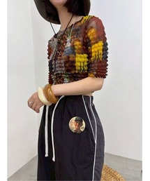 poco poco print tops