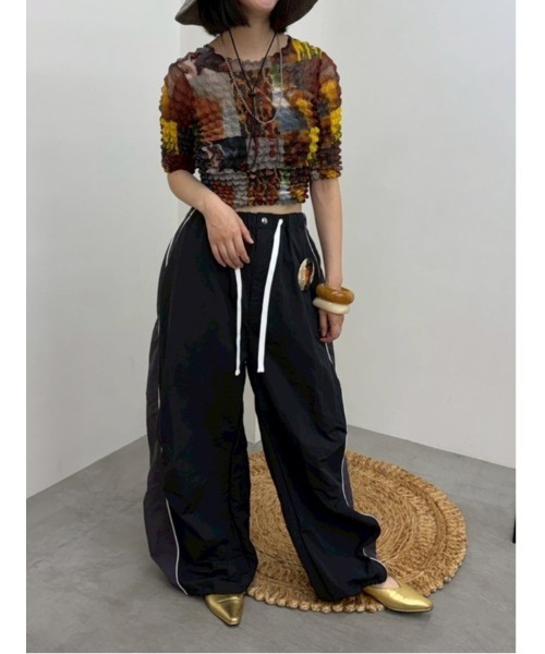 MIDVEIN(ミッドヴェイン)の「poco poco print tops(Tシャツ/カットソー・レディース・カラフル・FREE)」の4枚目の写真