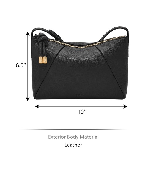 FOSSIL(フォッシル)の「フォッシル 斜めがけバッグ レディース レザー ブラック ZB11172001(ショルダーバッグ・レディース・ブラック・FREE)」の5枚目の写真