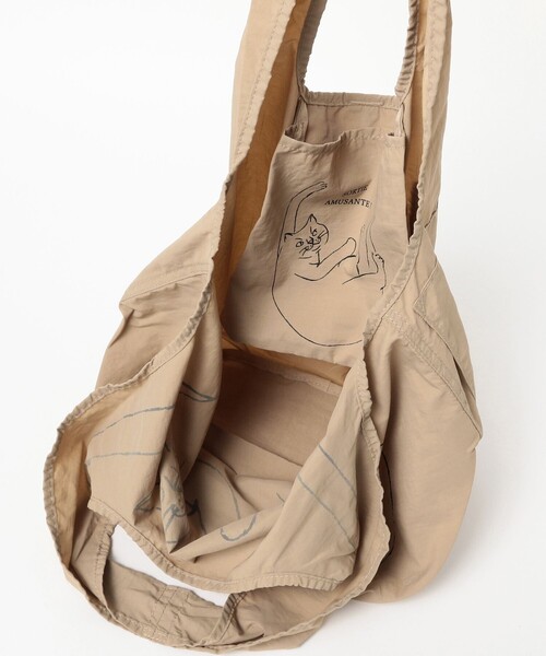mmts(マミタス)の「ROOTOTE / ぶらさがり ネコ バッグ(エコバッグ/サブバッグ・レディース・パープル系その他4/ホワイト系その他5・ONE SIZE)」の14枚目の写真