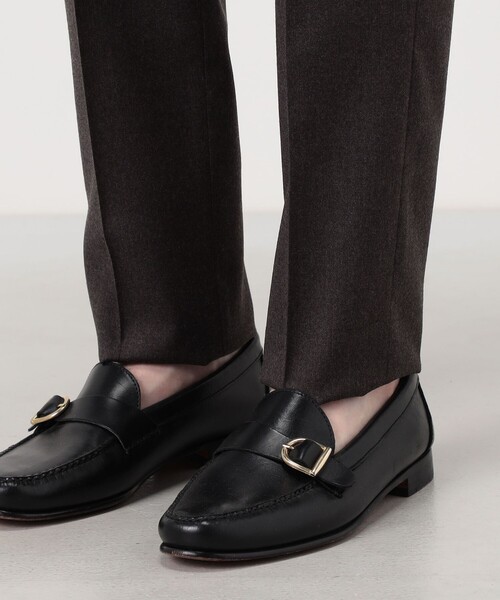 PT TORINO（ピーティートリノ）の「PT TRINO GENTS ウールストレッチ 1プリーツスラックス（スラックス・メンズ・ブラウン/チャコールグレー・48/46）」の13枚目の写真