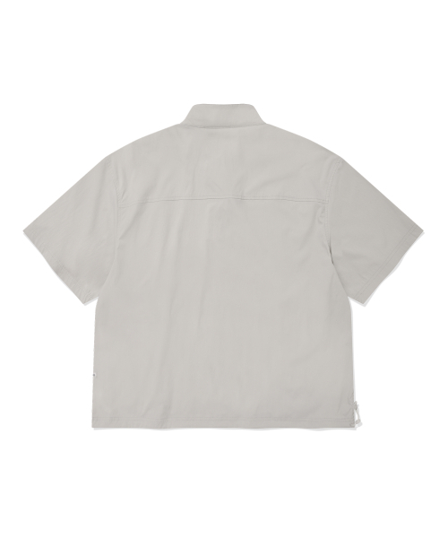 COVERNAT(カバーナット)の「ナイロンハーフジップTシャツライトグレー(Tシャツ/カットソー・メンズ・その他・SMALL/MEDIUM/LARGE/X-LARGE/XX-LARGE)」の3枚目の写真