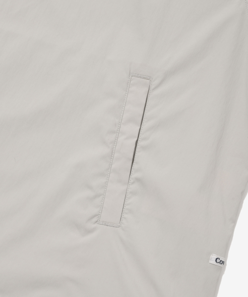 COVERNAT(カバーナット)の「ナイロンハーフジップTシャツライトグレー(Tシャツ/カットソー・メンズ・その他・SMALL/MEDIUM/LARGE/X-LARGE/XX-LARGE)」の10枚目の写真
