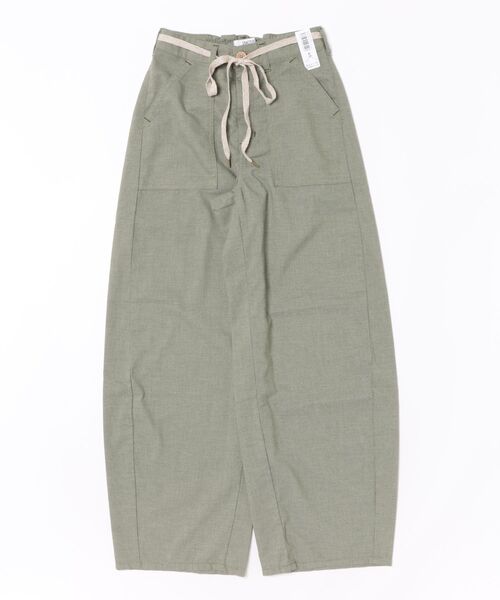 SOMETHING(サムシング)の「【SOMETHING】サマーベイカーカーブパンツ(その他パンツ・レディース・グリーン・XS/S/M/L)」の1枚目の写真