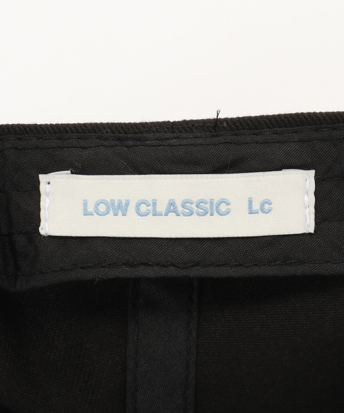 LOW CLASSIC（ロウ　クラシック）の「【WEB＋一部店舗限定】LOW CLASSIC Lc / ロウ クラシック エルシー Lc LOGO BALL CAP（キャップ・レディース・ブラック系その他・FREE）」の8枚目の写真
