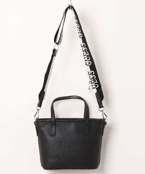 Guess(ゲス)の「【GUESS】ゲス KEIRA MINI TOTE トートバッグ(トートバッグ・レディース・ブルー/ホワイト/ブラック/ベージュ・FREE)」の5枚目の写真