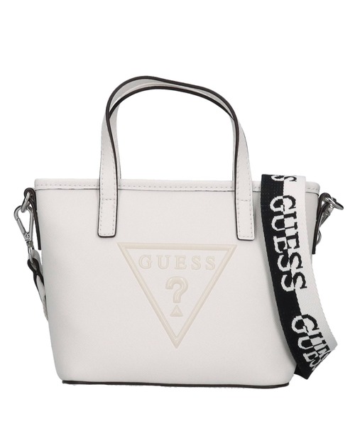 Guess(ゲス)の「【GUESS】ゲス KEIRA MINI TOTE トートバッグ(トートバッグ・レディース・ブルー/ホワイト/ブラック/ベージュ・FREE)」の1枚目の写真