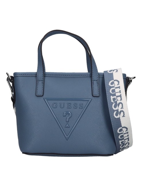 Guess(ゲス)の「【GUESS】ゲス KEIRA MINI TOTE トートバッグ(トートバッグ・レディース・ブルー/ホワイト/ブラック/ベージュ・FREE)」の4枚目の写真