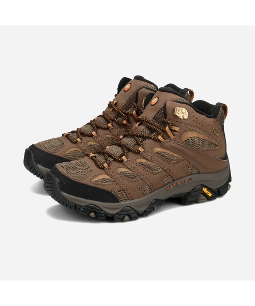 MERRELL(メレル)の「MERRELL MOAB 3 SYNTHETIC MID GORE-TEX WIDE WIDTH / メレル モアブ 3 シンセティック ミッド ゴアテックス ワイド ワイズ / J500253W(スニーカー・メンズ・ブラウン・25.5cm)」の1枚目の写真