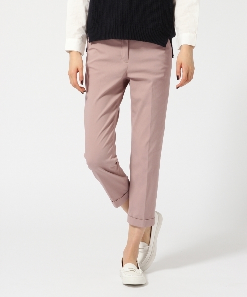 GLOBAL WORK（グローバルワーク）の「ナイロンレーヨンストレッチトラウザー/707482（その他パンツ・レディース・ブラック/ネイビー/グリーン/ピンク/ライトグレー/ブラウン・SMALL/MEDIUM/LARGE）」の6枚目の写真