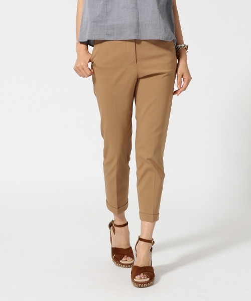 GLOBAL WORK（グローバルワーク）の「ナイロンレーヨンストレッチトラウザー/707482（その他パンツ・レディース・ブラック/ネイビー/グリーン/ピンク/ライトグレー/ブラウン・SMALL/MEDIUM/LARGE）」の16枚目の写真