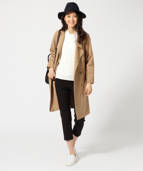 GLOBAL WORK（グローバルワーク）の「ナイロンレーヨンストレッチトラウザー/707482（その他パンツ・レディース・ブラック/ネイビー/グリーン/ピンク/ライトグレー/ブラウン・SMALL/MEDIUM/LARGE）」の17枚目の写真