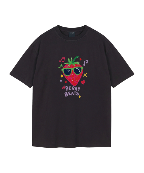 WILDROCK(ワイルドロック)の「ベリービーツ ピグメントオーバーサイズ半袖Tシャツ(クロップ付き)(Tシャツ/カットソー・レディース・ブラック/ホワイト/チャコール/ライトグレー/カーキ/ブルー/ライトパープル/ベビーピンク・MEDIUM/SMALL/LARGE/X-SMALL/FREE)」の9枚目の写真