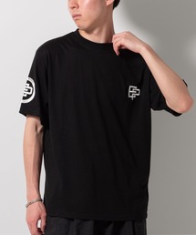 BAYBLO | (SA) ユニセックス 刺繍 プリント ルーズ 半袖 Tシャツ(Tシャツ/カットソー)