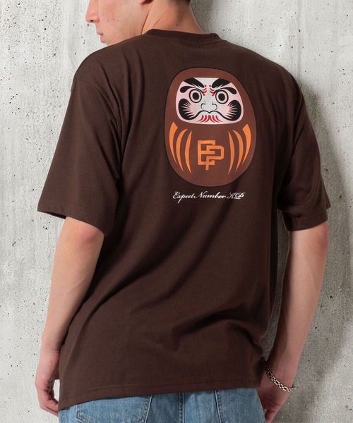 BAYBLO(ベイブロ)の「(SA) ユニセックス 刺繍 プリント ルーズ 半袖 Tシャツ(Tシャツ/カットソー・メンズ・ブラック系1/ブラック系2/グレー系1/グレー系2/ブラウン系1/ブラウン系2/ネイビー系1/ネイビー系2・LL/M/L)」の6枚目の写真