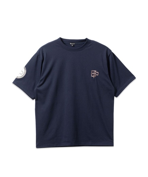 BAYBLO(ベイブロ)の「(SA) ユニセックス 刺繍 プリント ルーズ 半袖 Tシャツ(Tシャツ/カットソー・メンズ・ブラック系1/ブラック系2/グレー系1/グレー系2/ブラウン系1/ブラウン系2/ネイビー系1/ネイビー系2・LL/M/L)」の20枚目の写真