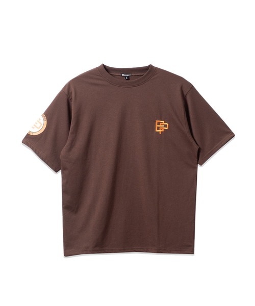 BAYBLO(ベイブロ)の「(SA) ユニセックス 刺繍 プリント ルーズ 半袖 Tシャツ(Tシャツ/カットソー・メンズ・ブラック系1/ブラック系2/グレー系1/グレー系2/ブラウン系1/ブラウン系2/ネイビー系1/ネイビー系2・LL/M/L)」の19枚目の写真