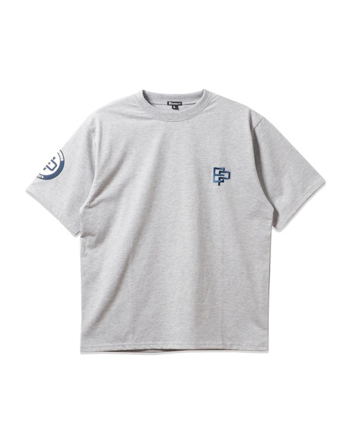 BAYBLO(ベイブロ)の「(SA) ユニセックス 刺繍 プリント ルーズ 半袖 Tシャツ(Tシャツ/カットソー・メンズ・ブラック系1/ブラック系2/グレー系1/グレー系2/ブラウン系1/ブラウン系2/ネイビー系1/ネイビー系2・LL/M/L)」の18枚目の写真