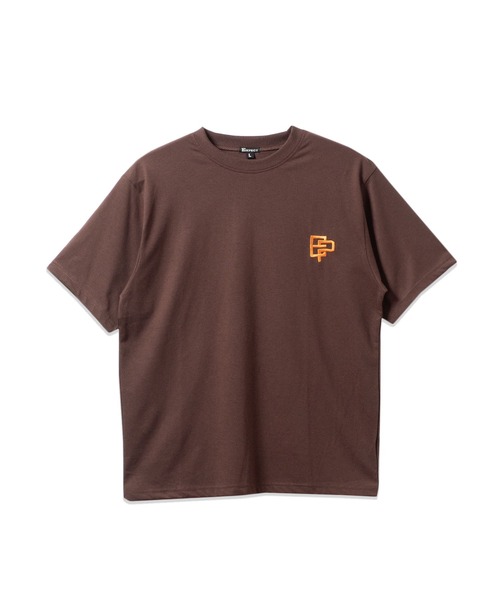 BAYBLO(ベイブロ)の「(SA) ユニセックス 刺繍 プリント ルーズ 半袖 Tシャツ(Tシャツ/カットソー・メンズ・ブラック系1/ブラック系2/グレー系1/グレー系2/ブラウン系1/ブラウン系2/ネイビー系1/ネイビー系2・LL/M/L)」の10枚目の写真