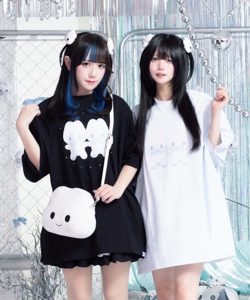 Whinny(ホワイニー)の「Whinny/【Whinny×やさうさちゃん】どこでもやさうさちゃんバッグ(ショルダーバッグ・レディース・ホワイト・FREE)」の8枚目の写真