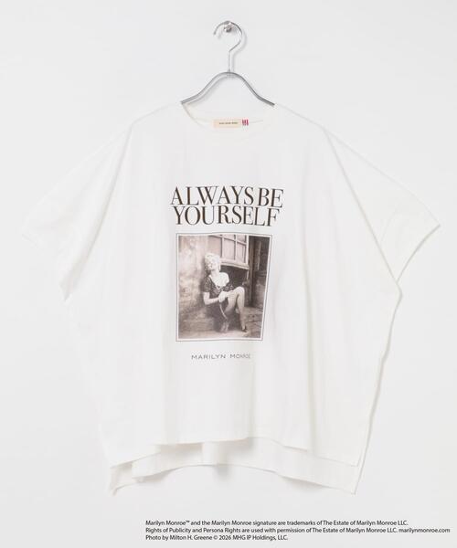 GOOD ROCK SPEED(グッドロックスピード)の「GOOD ROCK SPEED MARILYN MONROE T-SHIRTS(Tシャツ/カットソー・レディース・ホワイト・FREE)」の1枚目の写真