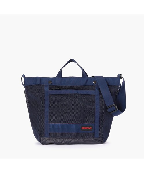 BRIEFING（ブリーフィング）の「【BRIEFING／ブリーフィング】CM UTILITY 2WAY SHOULDER（ショルダーバッグ・レディース・ライトグレー/ネイビー/ブラック・FREE）」の3枚目の写真