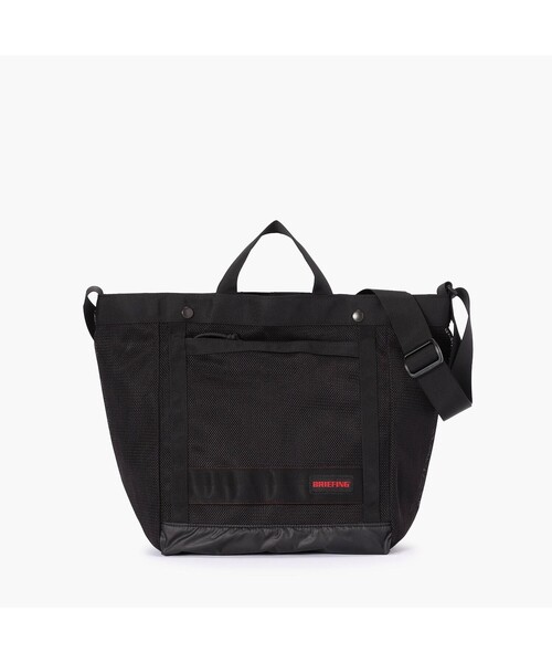 BRIEFING（ブリーフィング）の「【BRIEFING／ブリーフィング】CM UTILITY 2WAY SHOULDER（ショルダーバッグ・レディース・ライトグレー/ネイビー/ブラック・FREE）」の2枚目の写真
