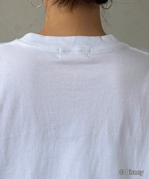 Chez toi（シェトワ）の「【GOOD ROCK SPEED】ミッキー/TEE（Tシャツ/カットソー・レディース・ホワイト系その他/チャコールグレー/ネイビー/ホワイト系その他2・FREE）」の5枚目の写真