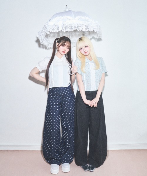 Lovilyn(ラヴィリン)の「バッグリボンバレルデニム(デニムパンツ・レディース・インディゴブルー/ブラック・SMALL/MEDIUM)」の15枚目の写真