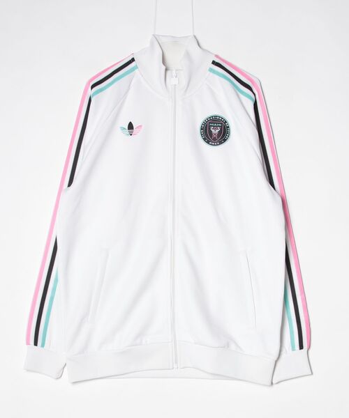 adidas(アディダス)の「インテル・マイアミ オリジナルス トラックトップ / ジャージ / アディダス adidas(ジャージ・メンズ・ホワイト・XXX-LARGE/XX-LARGE/X-LARGE/SMALL/MEDIUM/LARGE)」の6枚目の写真