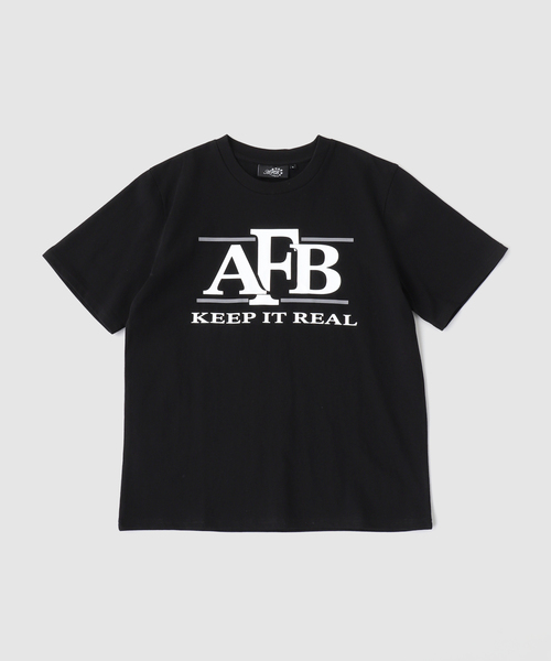 AFB(エーエフビー)の「AFB / エーエフビー CLASSIC LOGO TEE(Tシャツ/カットソー・メンズ・ホワイト/ブラック/イエロー・MEDIUM/LARGE)」の2枚目の写真