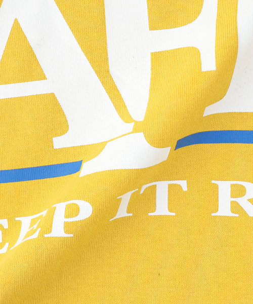 AFB(エーエフビー)の「AFB / エーエフビー CLASSIC LOGO TEE(Tシャツ/カットソー・メンズ・ホワイト/ブラック/イエロー・MEDIUM/LARGE)」の4枚目の写真