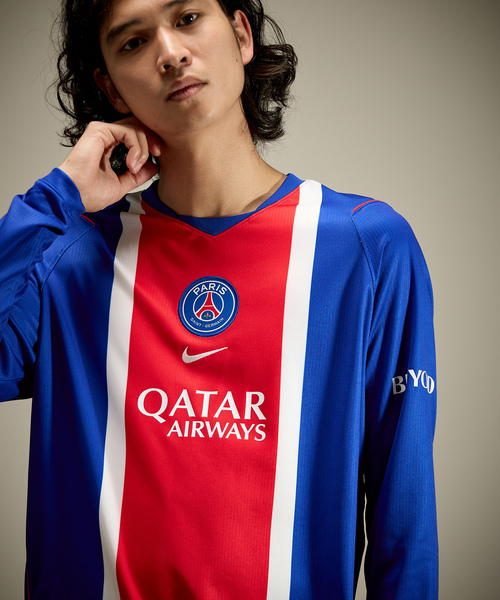 NIKE(ナイキ)の「【NIKE / ナイキ】PSG M NK DF JSY LS STAD HM(Tシャツ/カットソー・メンズ・ネイビー・MEDIUM/LARGE/X-LARGE)」の3枚目の写真