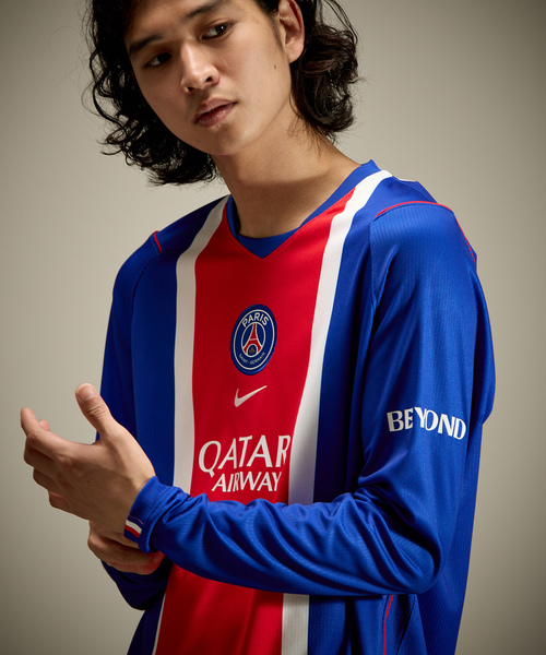 NIKE(ナイキ)の「【NIKE / ナイキ】PSG M NK DF JSY LS STAD HM(Tシャツ/カットソー・メンズ・ネイビー・MEDIUM/LARGE/X-LARGE)」の4枚目の写真