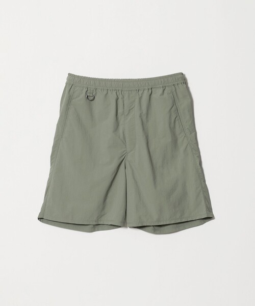 green label relaxing(グリーンレーベルリラクシング)の「【別注/WEB限定】<3/2 WORKS>GLR サプレックスナイロン イージー ショーツ(その他パンツ・メンズ・オリーブ/ブラック・S/XL/M/L)」の1枚目の写真