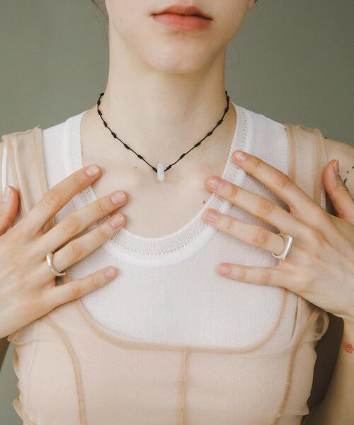 URBAN RESEARCH（アーバンリサーチ）の「decor『デコール』　FLAT RING（リング・レディース・シルバー・12）」の2枚目の写真