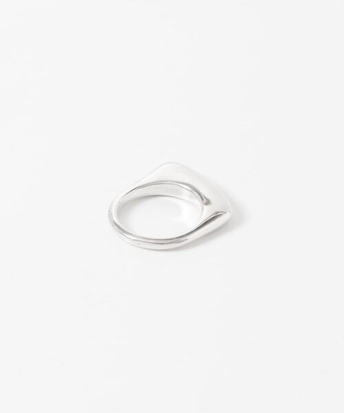 URBAN RESEARCH（アーバンリサーチ）の「decor『デコール』　FLAT RING（リング・レディース・シルバー・12）」の4枚目の写真