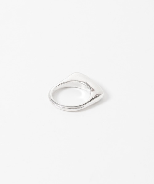 URBAN RESEARCH(アーバンリサーチ)の「decor『デコール』 FLAT RING(リング・レディース・シルバー・12)」の4枚目の写真