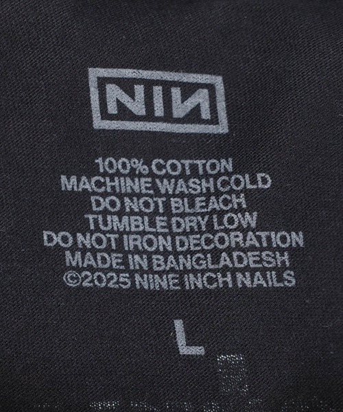 ROCK-OFF(ロックオフ)の「【ROCK-OFF】【3】NINE INCH NAILS SELF DESTRUCT 94 T-SHIRTS(Tシャツ/カットソー・メンズ・ブラック・X-LARGE/MEDIUM/LARGE)」の7枚目の写真