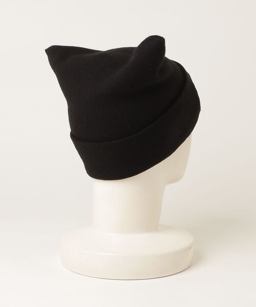 Lafayette（ラファイエット）の「ニューエラ【NEW ERA】- サンリオ ハローキティ ニット帽【SQUARE KNIT KITTY FACE BLACK 14348583】（ニットキャップ/ビーニー・レディース・ブラック・ONE SIZE）」の10枚目の写真