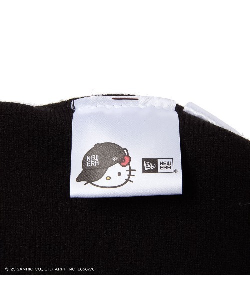 Lafayette（ラファイエット）の「ニューエラ【NEW ERA】- サンリオ ハローキティ ニット帽【SQUARE KNIT KITTY FACE BLACK 14348583】（ニットキャップ/ビーニー・レディース・ブラック・ONE SIZE）」の9枚目の写真