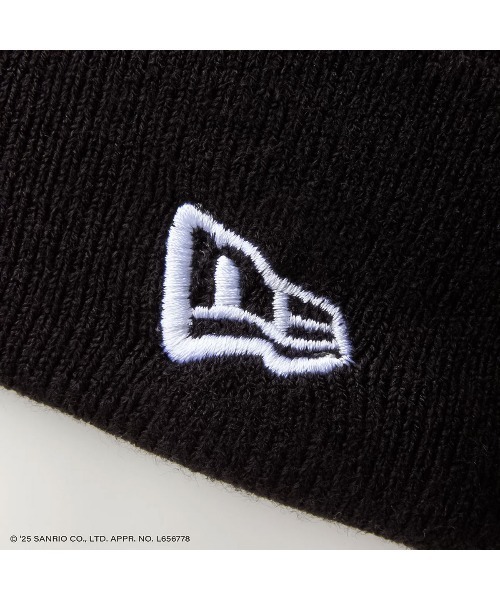 Lafayette（ラファイエット）の「ニューエラ【NEW ERA】- サンリオ ハローキティ ニット帽【SQUARE KNIT KITTY FACE BLACK 14348583】（ニットキャップ/ビーニー・レディース・ブラック・ONE SIZE）」の8枚目の写真
