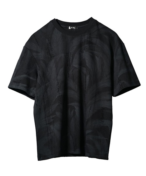 JOKER（ジョーカー）の「フェザープリントTシャツ メンズ 半袖 カットソー 夏服（Tシャツ/カットソー・メンズ・ホワイト/ブラック・M/L/XL）」の3枚目の写真