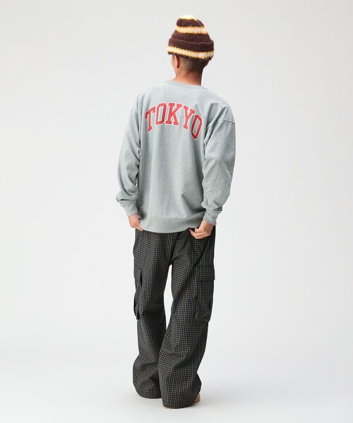 Champion(チャンピオン)の「【別注】Champion / リバースウィーブ(R)シティ ロングスリーブTシャツ(Tシャツ/カットソー・メンズ・ホワイト/ブラック/グレー・S/M/L/XL)」の16枚目の写真