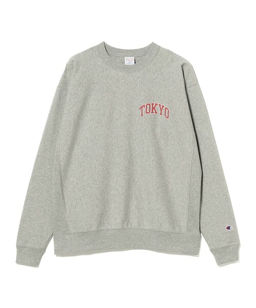 Champion(チャンピオン)の「【別注】Champion / リバースウィーブ(R)シティ ロングスリーブTシャツ(Tシャツ/カットソー・メンズ・ホワイト/ブラック/グレー・S/M/L/XL)」の22枚目の写真