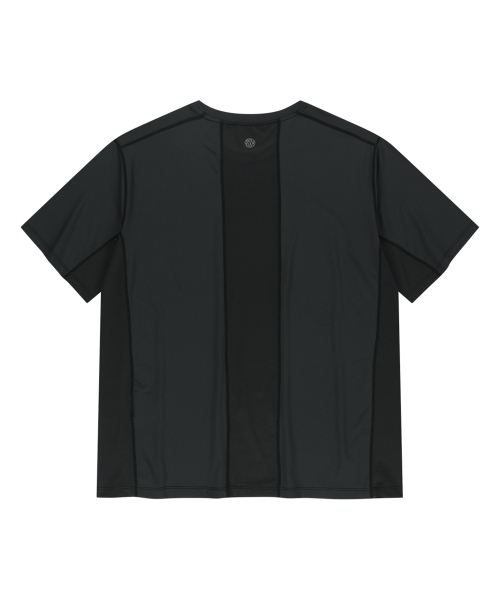 OFFGRID(オフグリッド)の「クーリアアスキンハイブリッド半袖Tシャツ-ブラック(Tシャツ/カットソー・メンズ・その他・LARGE/X-LARGE/MEDIUM/SMALL)」の2枚目の写真