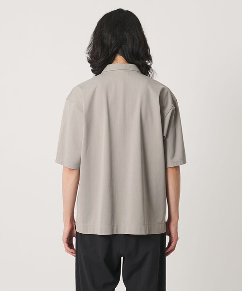 UNITED ARROWS(ユナイテッドアローズ)の「ALBINI アルビニ トリコット ポロシャツ 抗菌防臭(ポロシャツ・メンズ・ライトグレー/ブラック/ダークグレー・S/M/L/XL)」の8枚目の写真