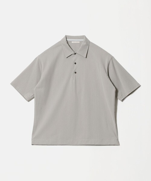UNITED ARROWS(ユナイテッドアローズ)の「ALBINI アルビニ トリコット ポロシャツ 抗菌防臭(ポロシャツ・メンズ・ライトグレー/ブラック/ダークグレー・S/M/L/XL)」の13枚目の写真