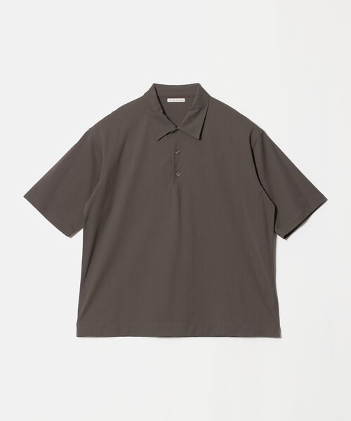 UNITED ARROWS(ユナイテッドアローズ)の「ALBINI アルビニ トリコット ポロシャツ 抗菌防臭(ポロシャツ・メンズ・ライトグレー/ブラック/ダークグレー・S/M/L/XL)」の16枚目の写真