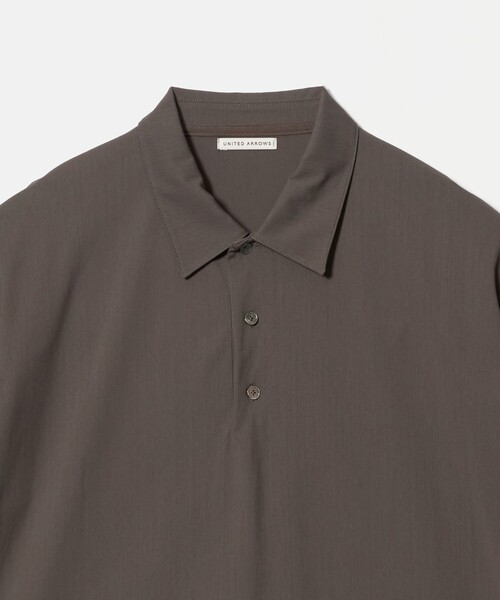 UNITED ARROWS(ユナイテッドアローズ)の「ALBINI アルビニ トリコット ポロシャツ 抗菌防臭(ポロシャツ・メンズ・ライトグレー/ブラック/ダークグレー・S/M/L/XL)」の18枚目の写真